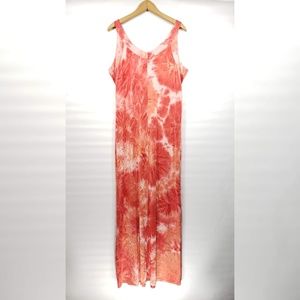 One World Red Maxi Dress Size L